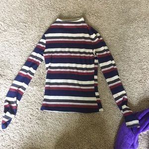 striped long sleeve shirt